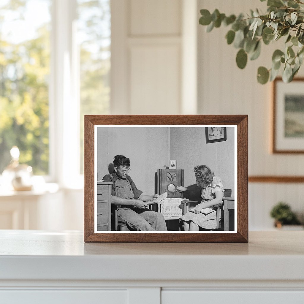 Family at Farm Security Administration Camp Caldwell Idaho 1941