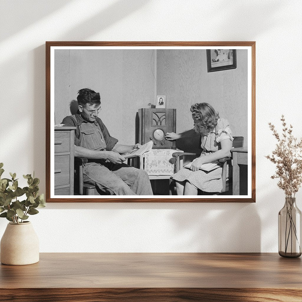Family at Farm Security Administration Camp Caldwell Idaho 1941