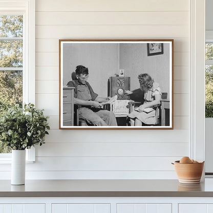Family at Farm Security Administration Camp Caldwell Idaho 1941