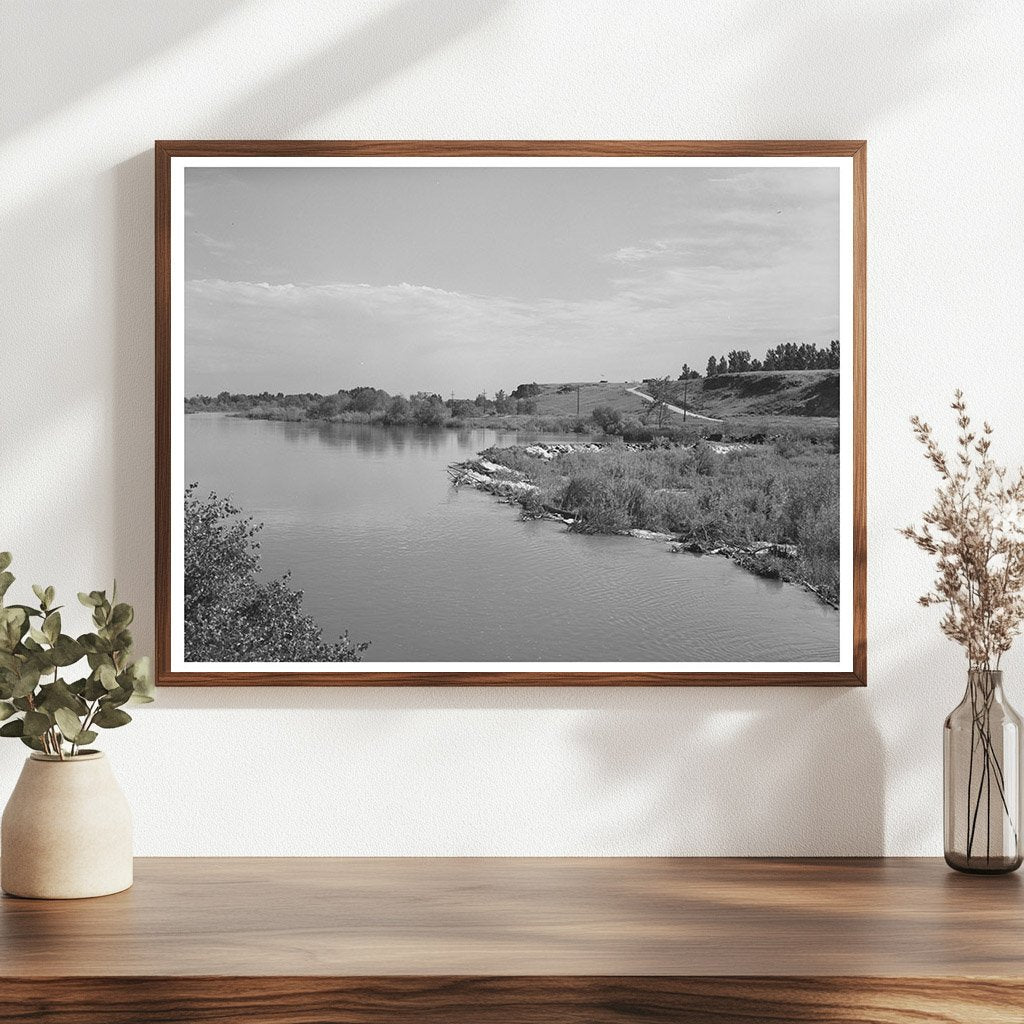 Boise River Caldwell Canyon County Idaho June 1941