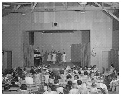 Children at Farm Security Administration Labor Camp 1941