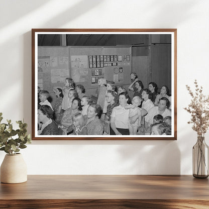 Mothers and Children at Schoolchildrens Performance 1941