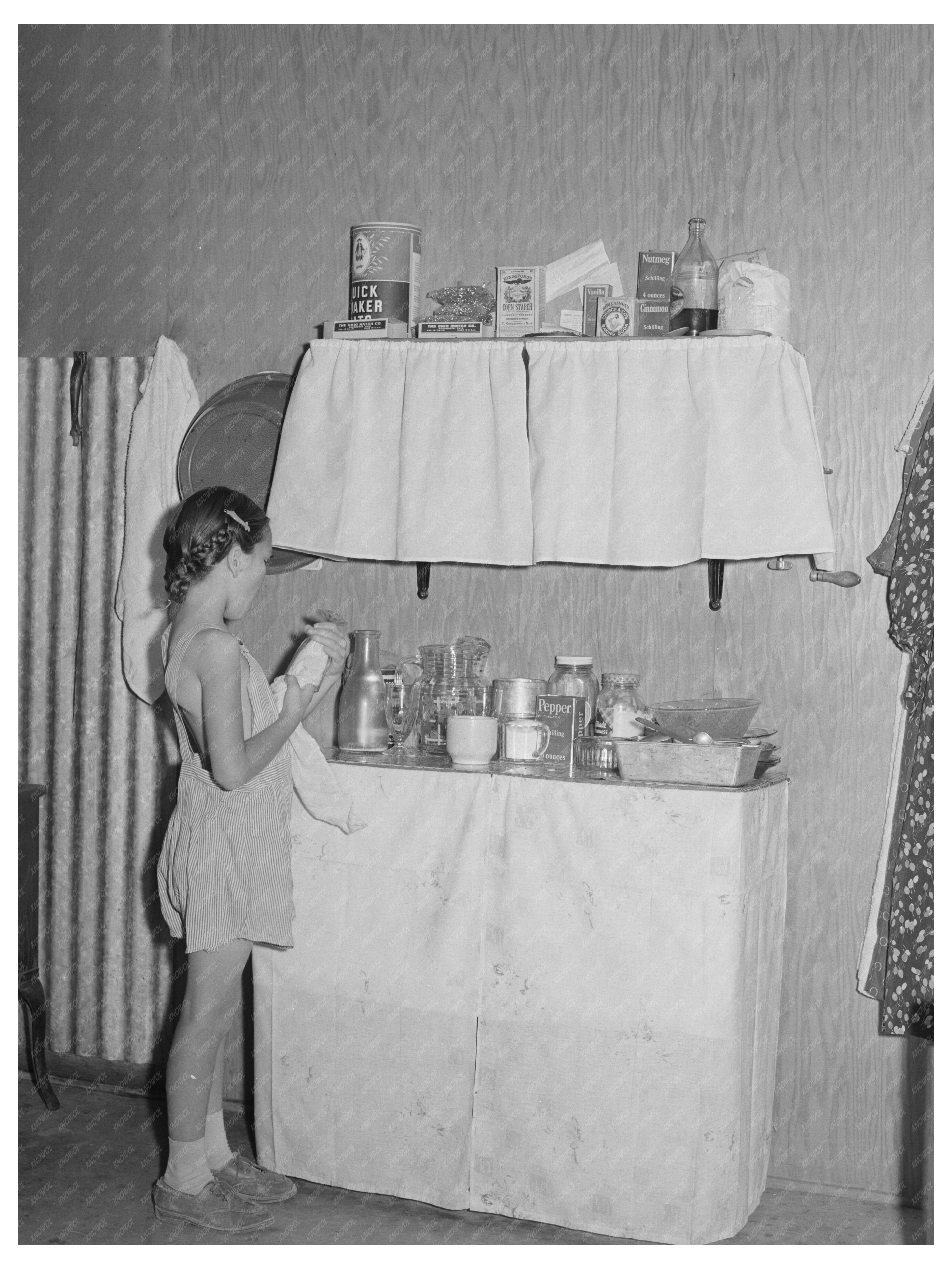 Farm Workers Shelters at Caldwell Idaho Labor Camp 1941