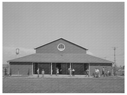 Community Hall at Farm Security Camp Caldwell Idaho 1941