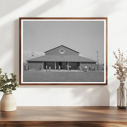 Community Hall at Farm Security Camp Caldwell Idaho 1941