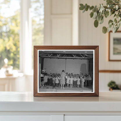 Schoolchildren End-of-Year Program Caldwell Idaho June 1941