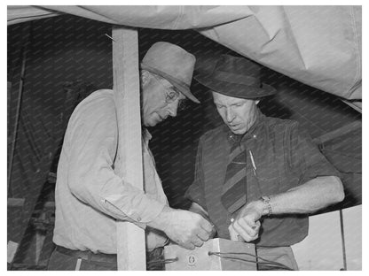 Farm Security Administration Labor Camp Electrical Inspection 1941