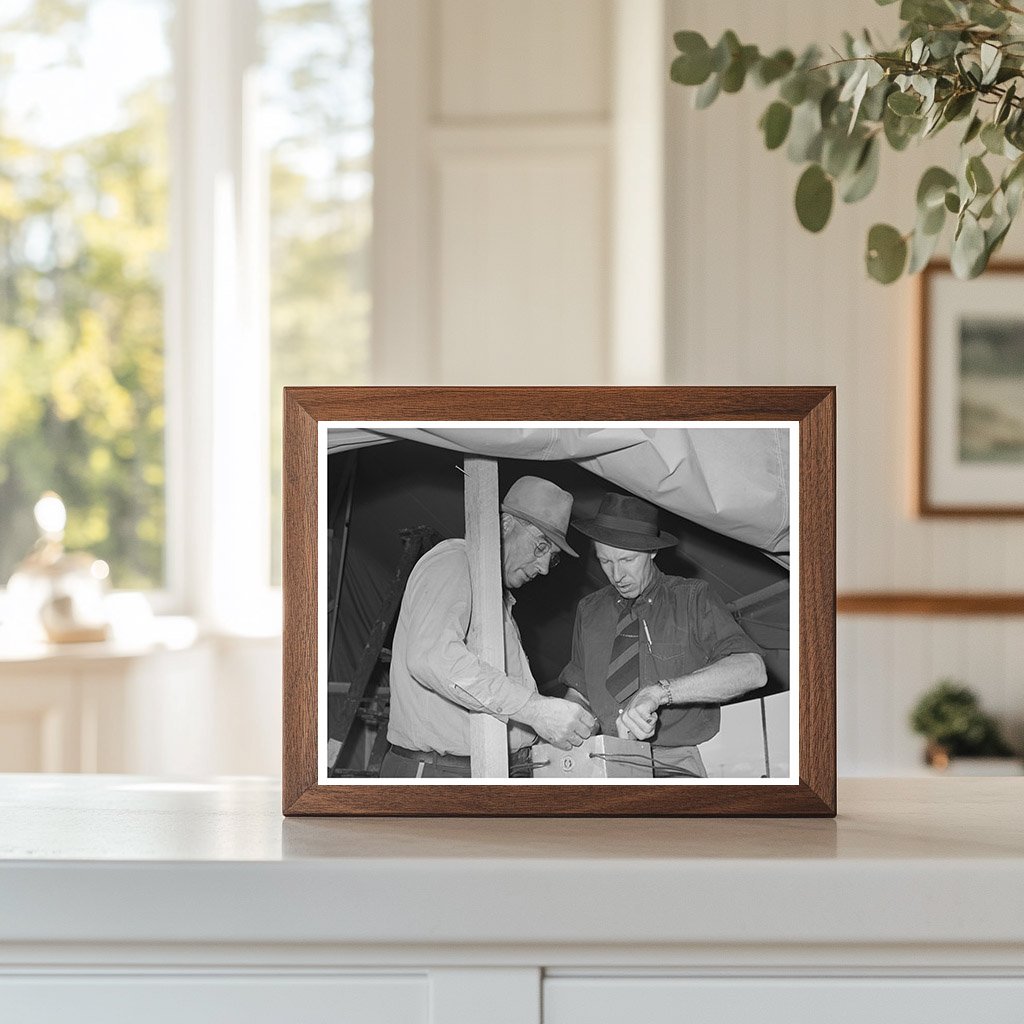 Farm Security Administration Labor Camp Electrical Inspection 1941