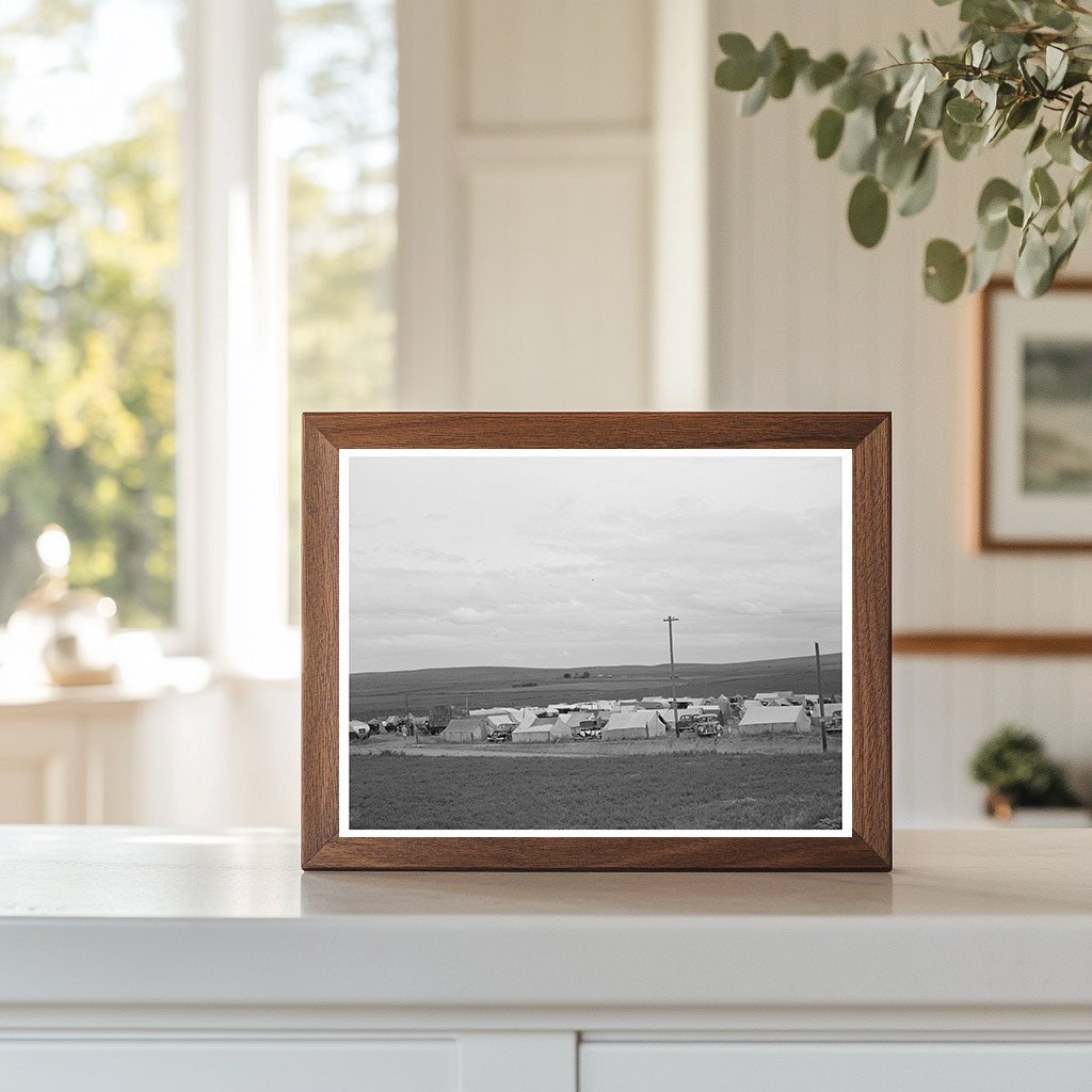 Pea Pickers Camp Canyon County Idaho June 1941