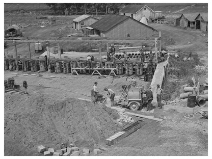 Tiling for Irrigation in Canyon County Idaho June 1941