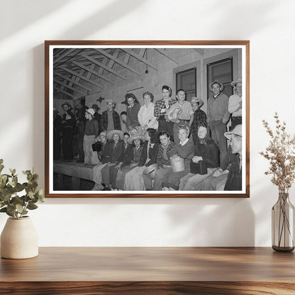 High School Students Picking Peas in Idaho June 1941