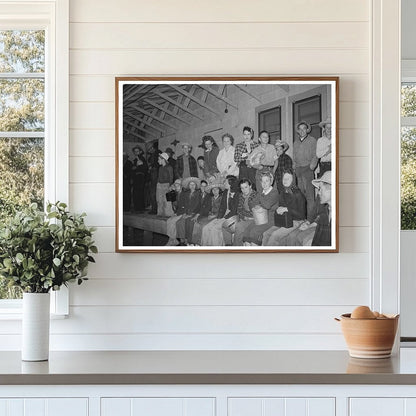 High School Students Picking Peas in Idaho June 1941