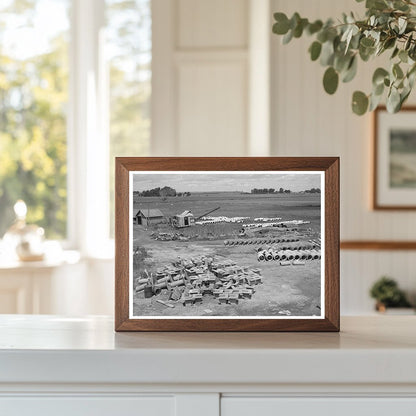 Irrigation Tile in Canyon County Idaho June 1941