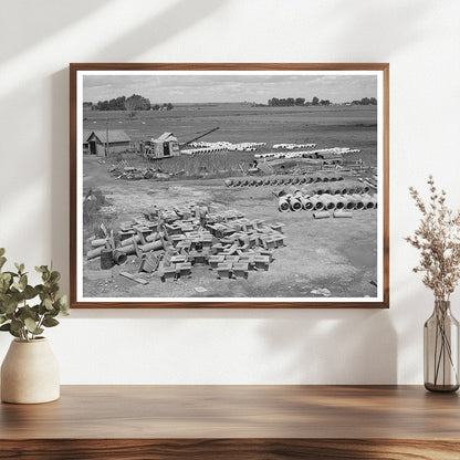 Irrigation Tile in Canyon County Idaho June 1941