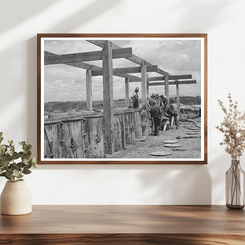 Irrigation Tiles in Canyon County Idaho June 1941