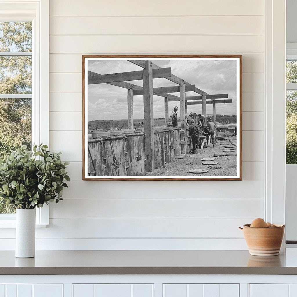 Irrigation Tiles in Canyon County Idaho June 1941