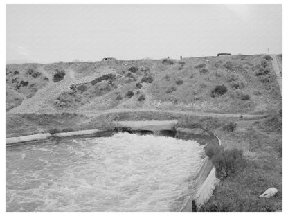 Irrigation Water Flows from Deer Flat Reservoir 1941