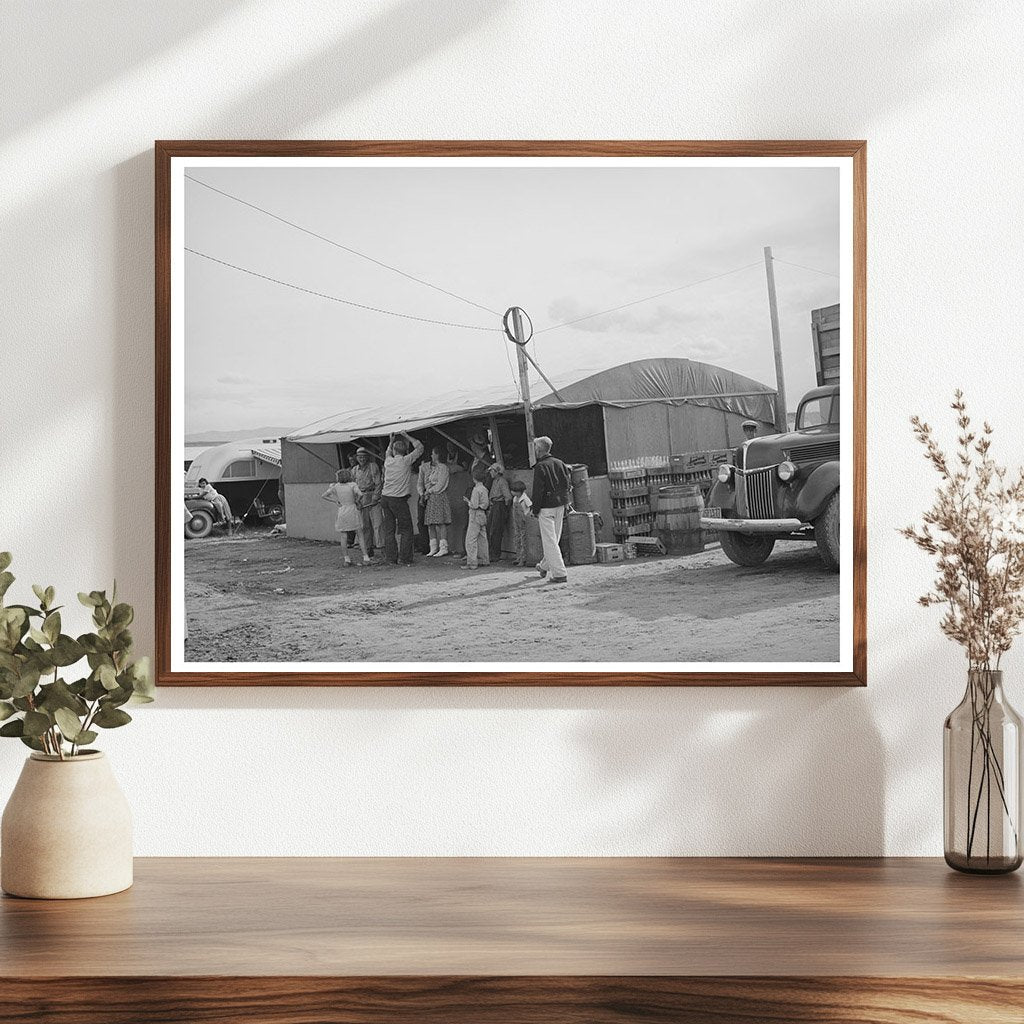 Canyon County Idaho Pea Pickers Camp Commissary 1941