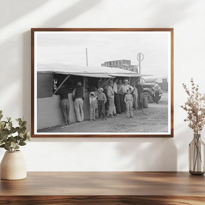 Commissary at Pea Pickers Camp Canyon County Idaho 1941