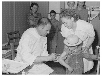 Boy Receives Tick Fever Serum Injection Caldwell Idaho 1941