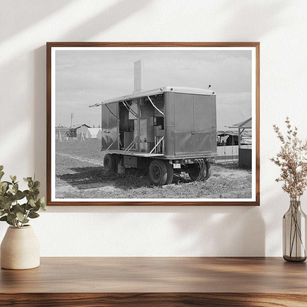 Diesel Power Unit at Farm Security Administration Camp 1941
