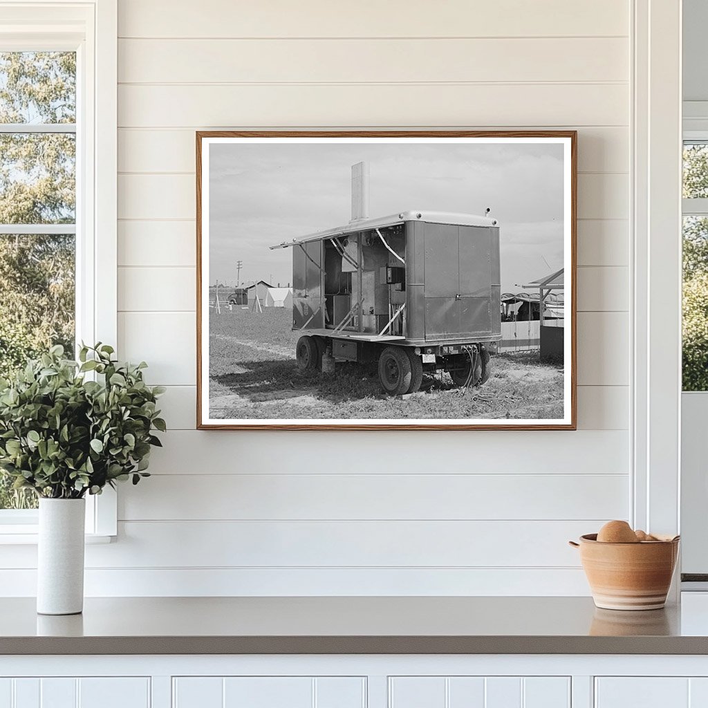 Diesel Power Unit at Farm Security Administration Camp 1941