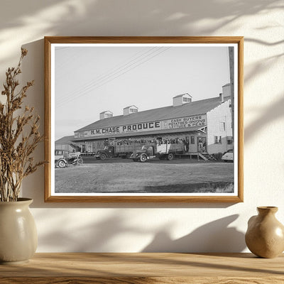 High School Students Prepare to Pick Peas 1941 Idaho