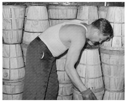 Vintage 1941 Shipping Crates for Peas in Idaho