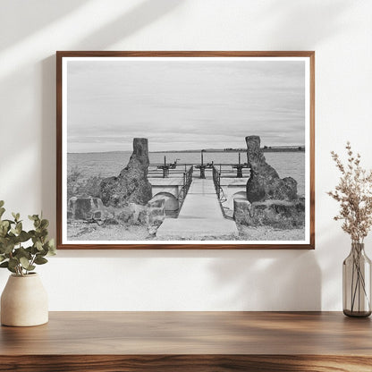 Deer Flat Reservoir Outlet Gates Idaho June 1941