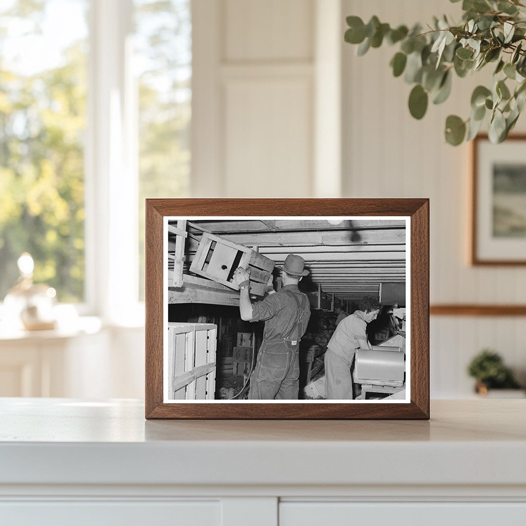 1941 Workers in Lettuce Packing Plant Canyon County Idaho