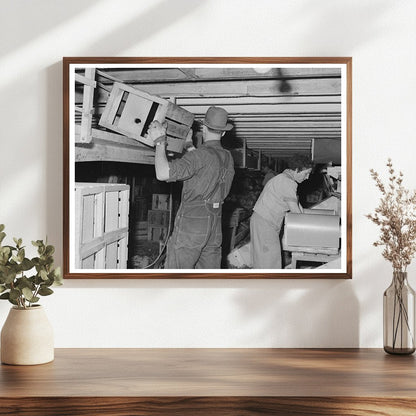 1941 Workers in Lettuce Packing Plant Canyon County Idaho