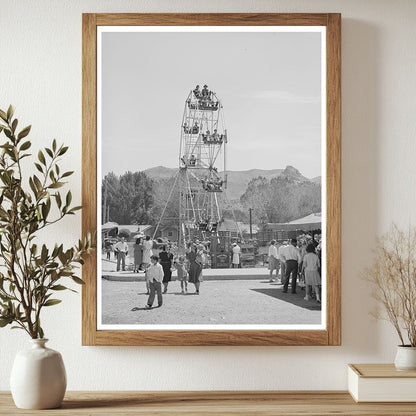 Ferris Wheel at Vale Oregon Carnival July 1941