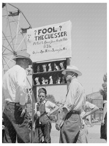 Fourth of July Carnival in Vale Oregon July 1941