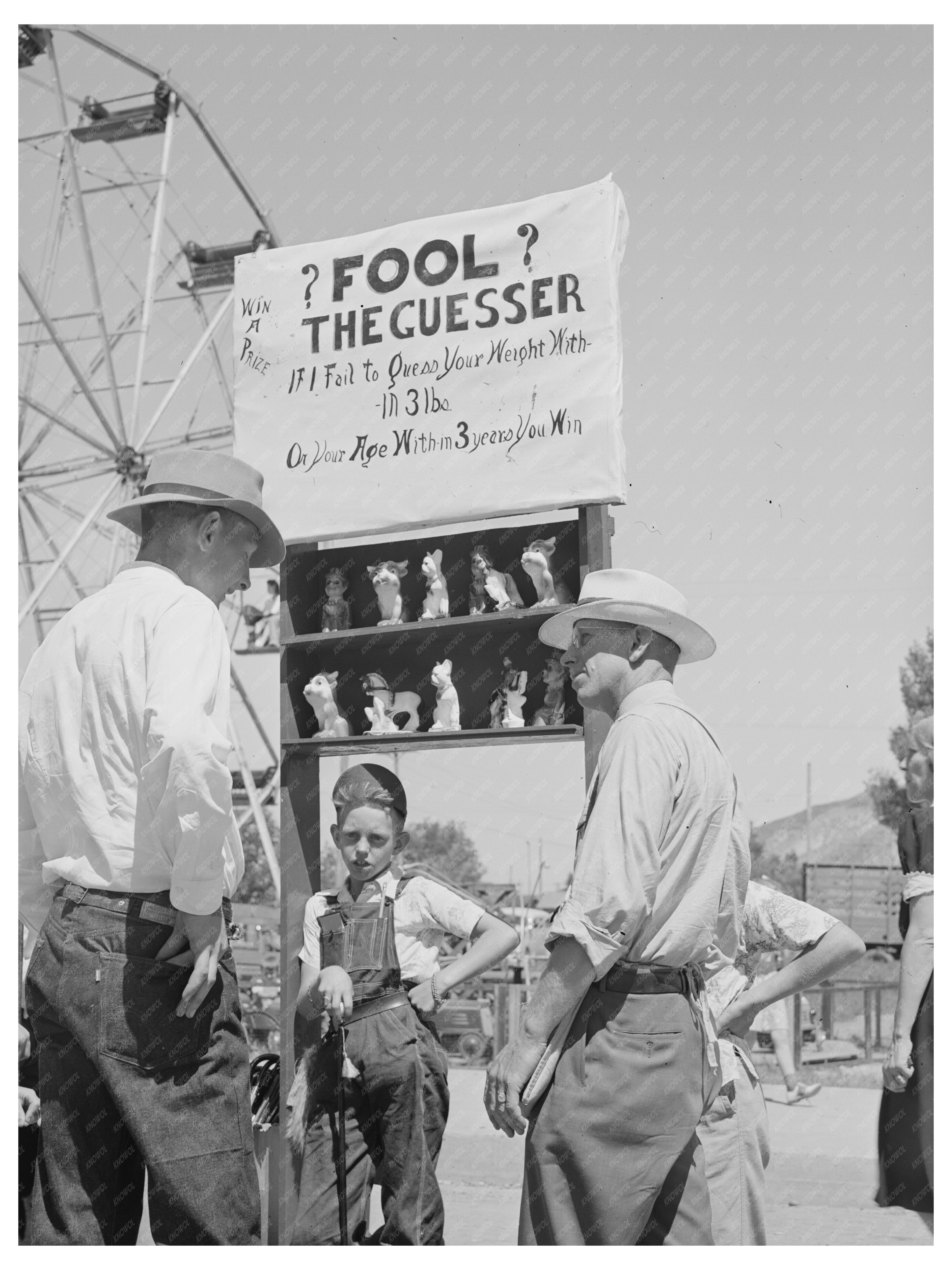 Fourth of July Carnival in Vale Oregon July 1941