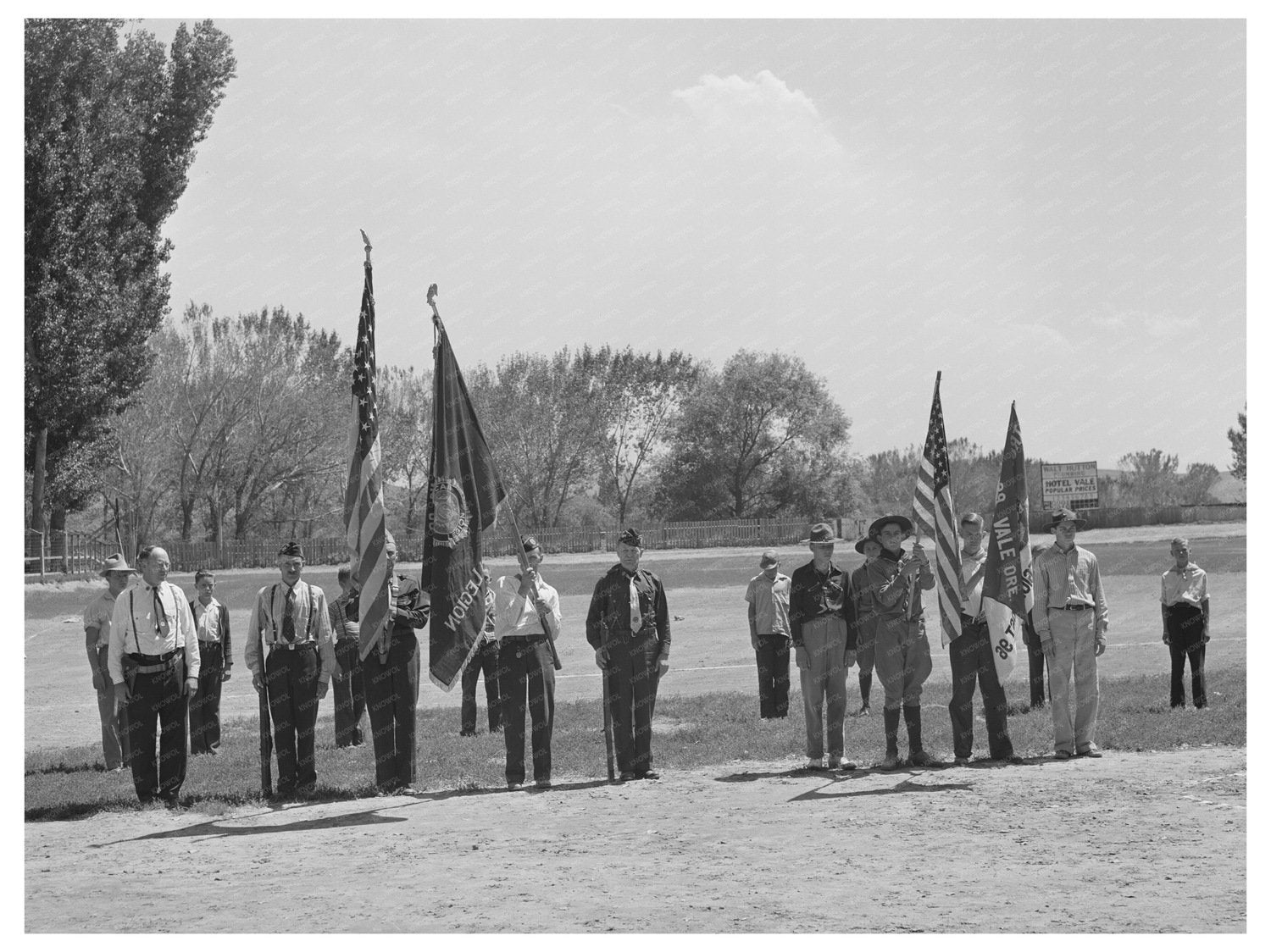 American Legion Oath of Allegiance Ceremony July 4 1941