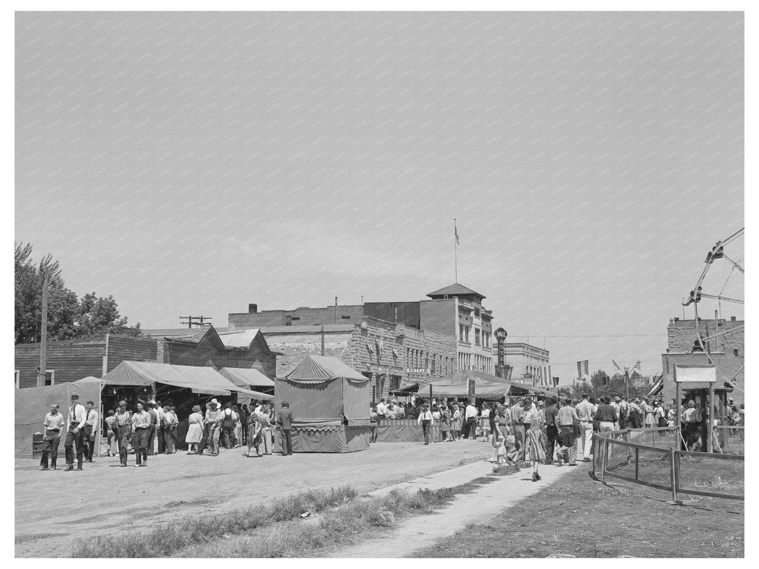 Fourth of July Carnival in Vale Oregon 1941