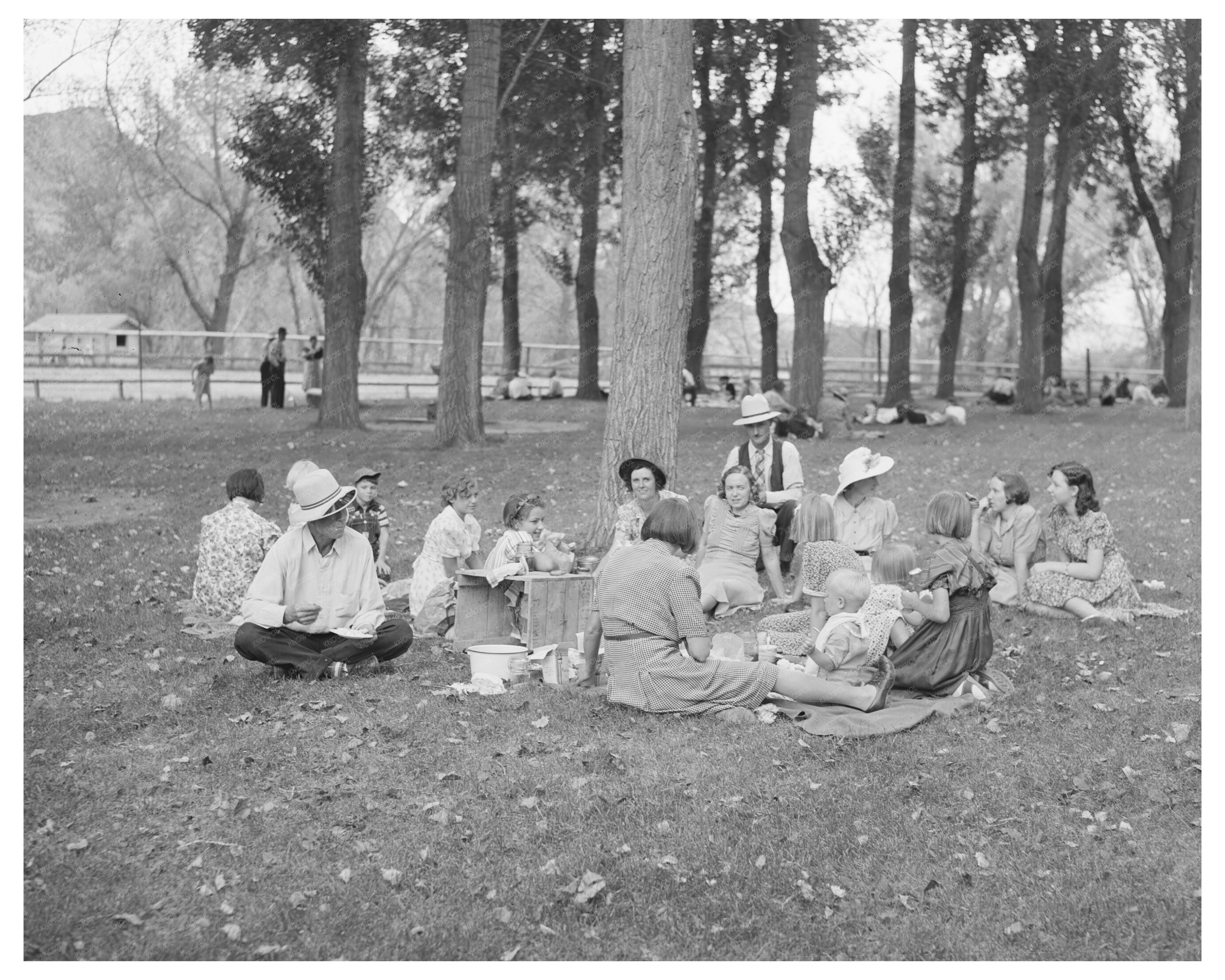 1941 Fourth of July Picnic in Vale Oregon