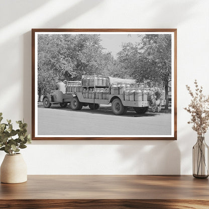 1941 Milk Cans Truck Dairymens Cooperative Caldwell Idaho