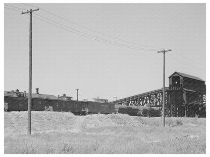 1941 Coaling Station Railroad Nampa Idaho Image