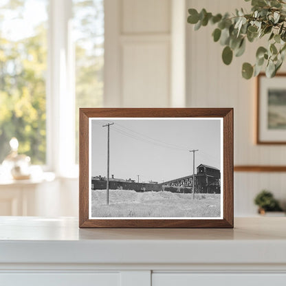 1941 Coaling Station Railroad Nampa Idaho Image