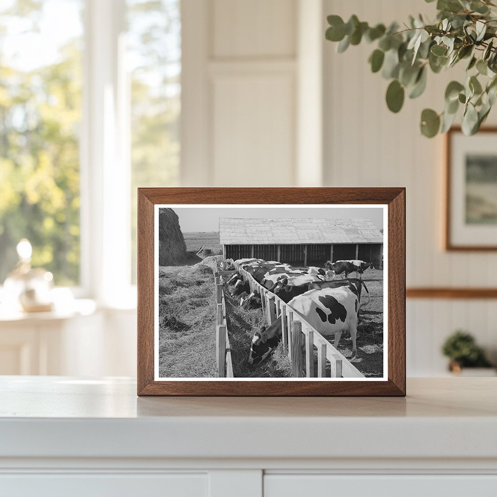 Cows on Caldwell Farm Idaho June 1941