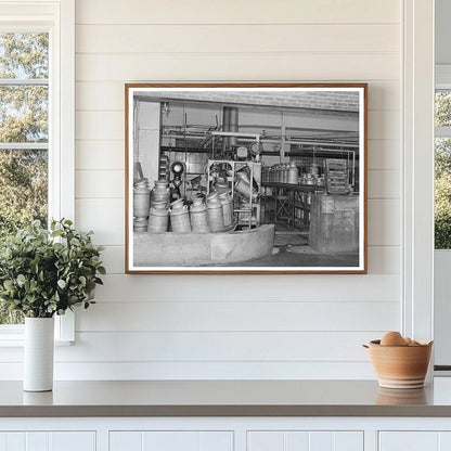 Sterilizing Milk Cans at Dairymens Cooperative Creamery 1941