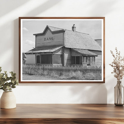 Old Bank Building Residence Cascade Idaho June 1941
