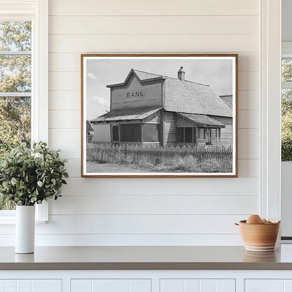 Old Bank Building Residence Cascade Idaho June 1941