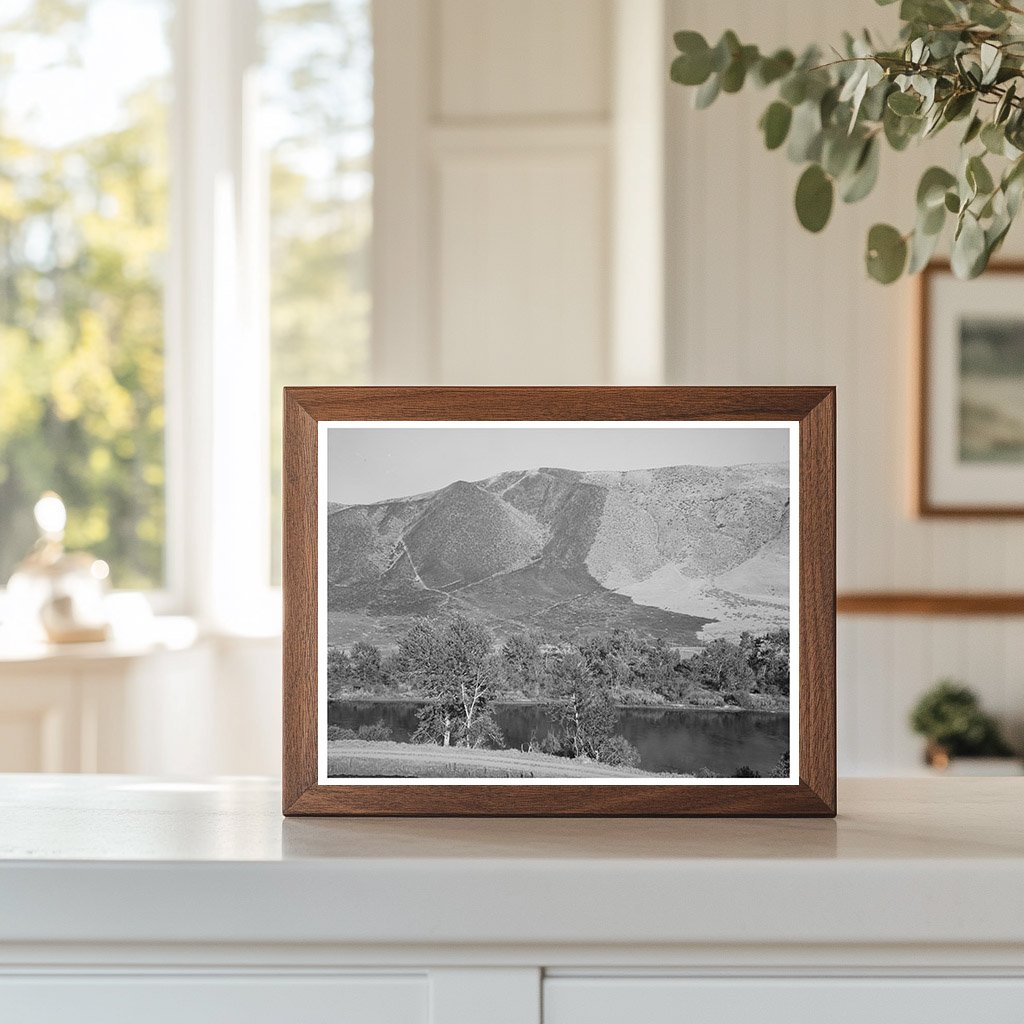 Gem County Idaho Mountain Landscape June 1941