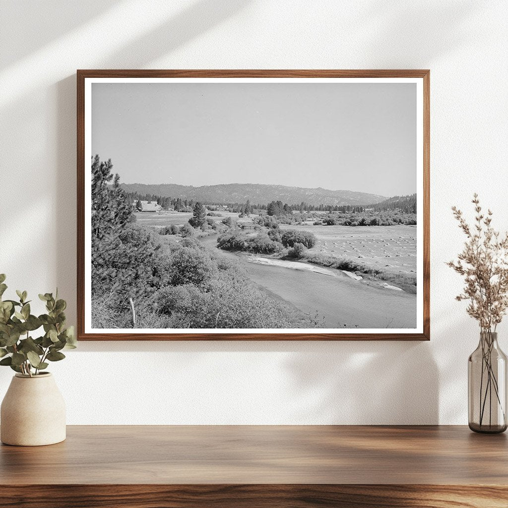 Garden Valley Idaho Landscape Scene June 1941