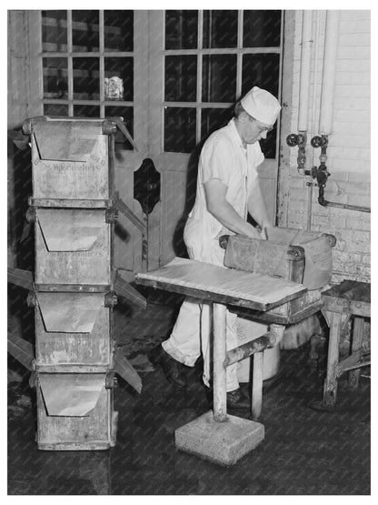 Dairy Processing at Dairymens Cooperative Creamery 1941