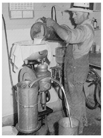 Cream Separator Usage on Idaho Farm June 1941