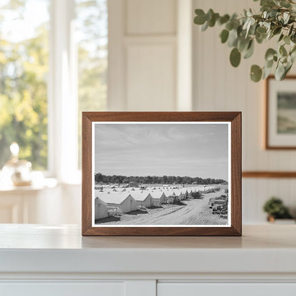 1941 Migratory Farm Labor Camp Tents in Oregon