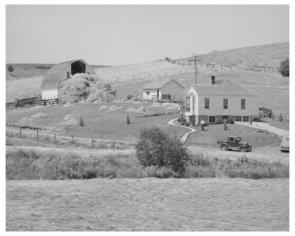 Vintage Farmstead in Lewis County Idaho July 1941